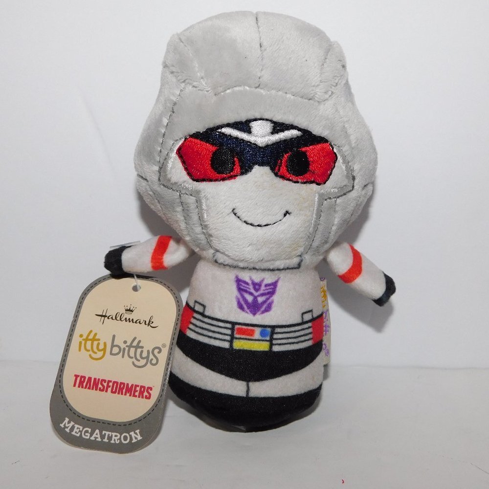 Hallmark Itty Bittys 5" Plush Transformers MEGATRON New w Tag Limited Edition